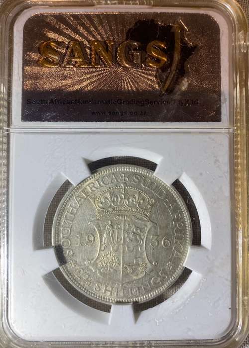 1936 South Africa Half Crown