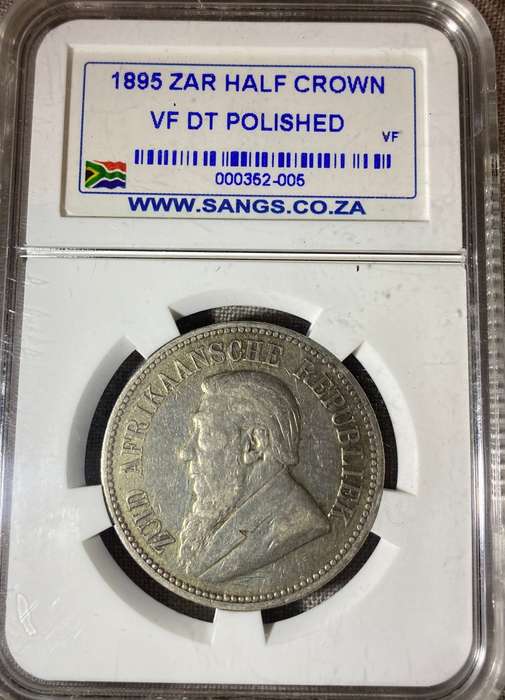 1895 ZAR Half Crown