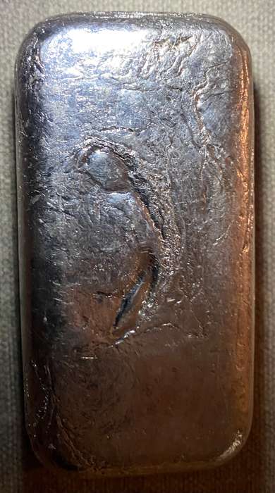 Solid Silver Bar 1kg