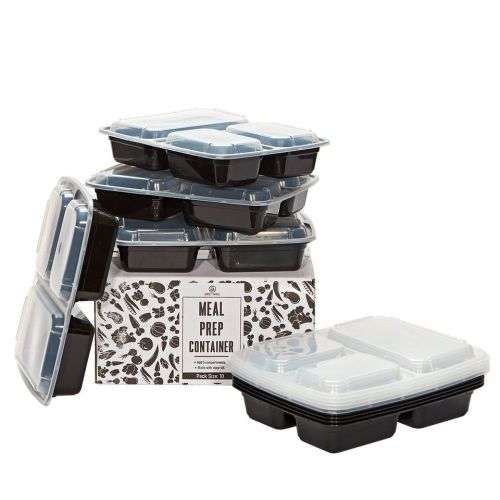 Meal Prep Food Containers - 10 Piece