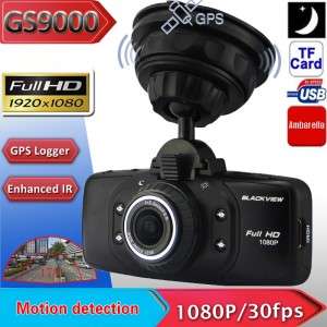 GS9000 2.7" TFT 1080P  Car DVR Vehicle Camera Driving Recorder Ambarella GPS G-sensor H.264 k985