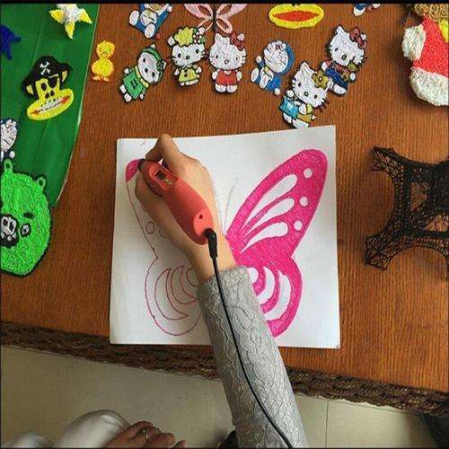 KKmoon Smart 3D Printing Drawing Modeling Pen OLED Screen PLA Printer Filament Art Tool Educational