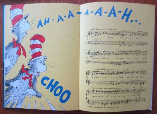 The Cat in the Hat Song Book - Dr Seuss - 1968 - 1st UK Ed - HB