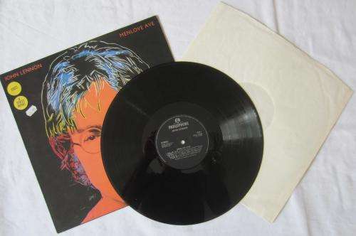 JOHN LENNON - Menlove Ave - 1986 -  Vinyl LP Record - VG / VG