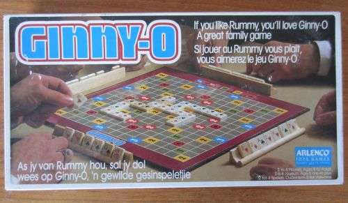 Ginny-O - Arlenco Board Game - Ages 8 to Adult