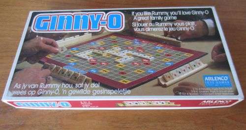 Ginny-O - Arlenco Board Game - Ages 8 to Adult