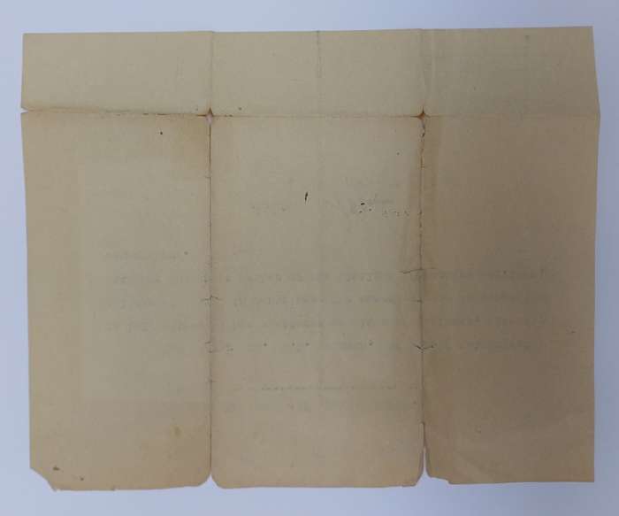 South African Rationing Scheme Coupon Book With Authorization Letter for 5 Gallons of Petrol