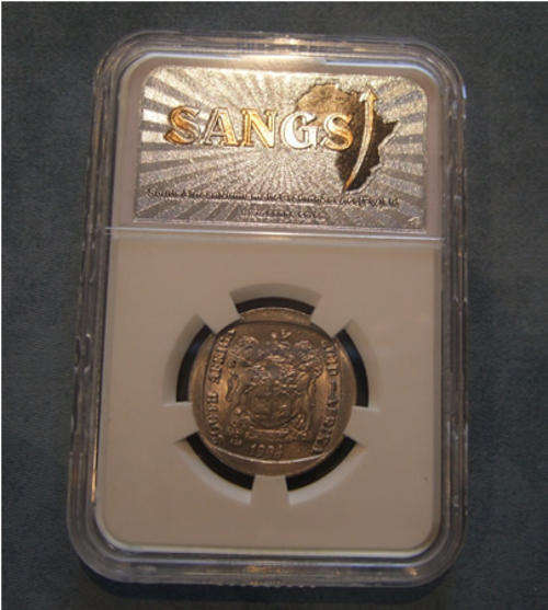 1994 South Africa R5 Presidential Inauguration MS63 SANGS