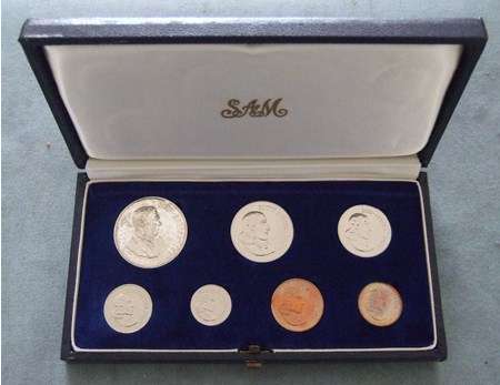 South Africa Short Proof Set 1967 In SAM Box