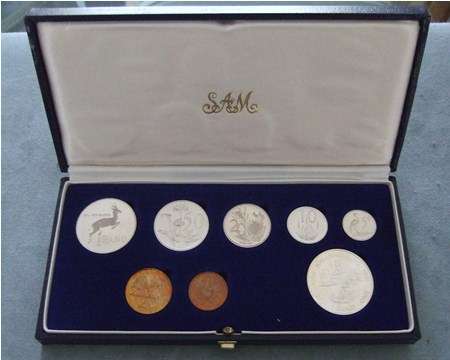 South Africa Short Proof Set 1986 In SAM Box