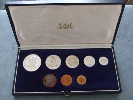 South Africa Short Proof Set 1981 In SAM Box