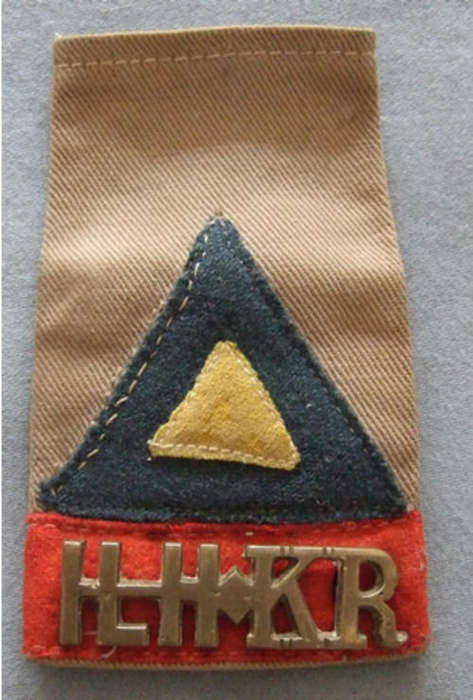 Imperial Light Horse/Kimberley Regiment Shoulder Epaulette Worn 1944-1945