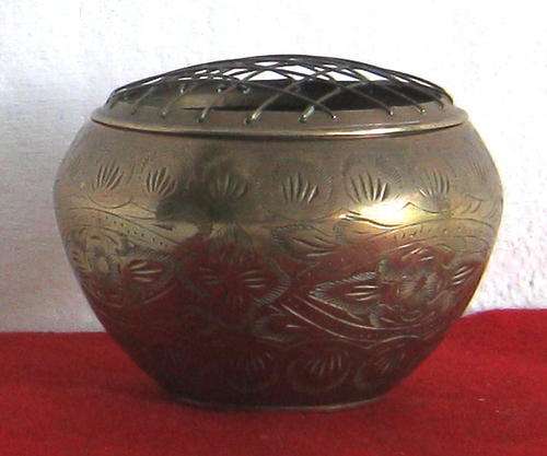 BRASS VASE
