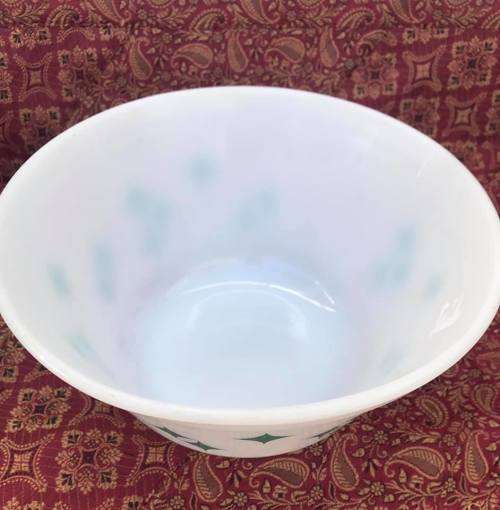VINTAGE MILK GLASS BOWL
