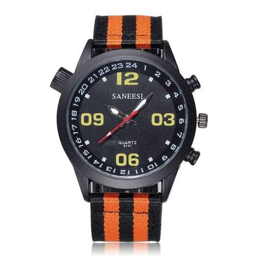 SANEESI Brand Watch Casual Men Military Sports Quartz Wristwatch Wholesale Hot Sale