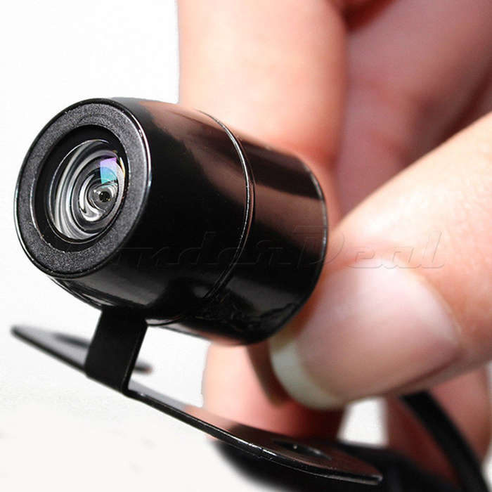 Mini Waterproof Rear View Backup Reverse Parking Camera HD Front, Back Camera for Car, Bakki, Truck