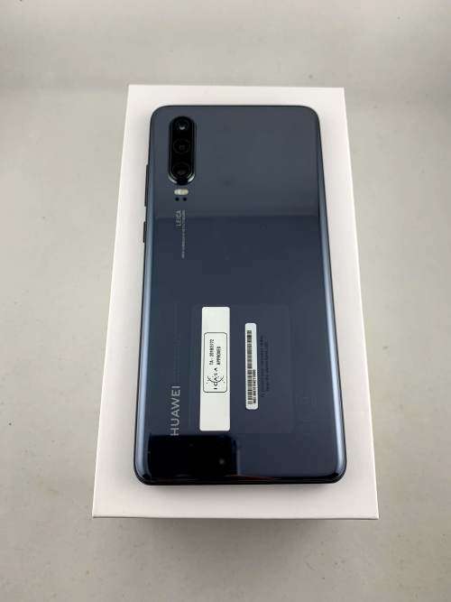 Huawei P30 Black 128gb storage 6gb ram