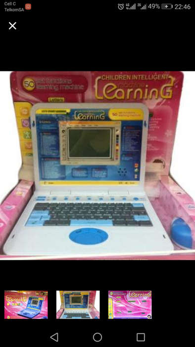 Kids learning laptop