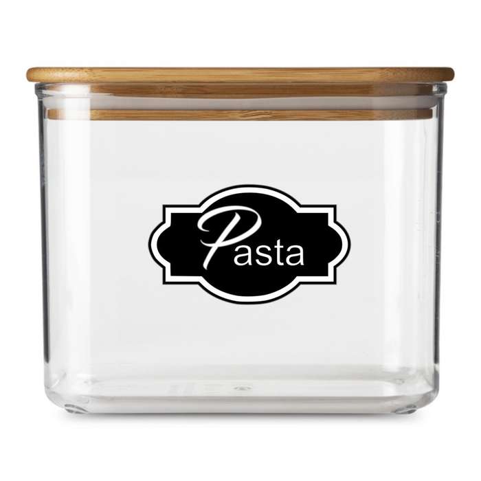 Kitchen Labels for Containers - Set of 10 Afrikaans