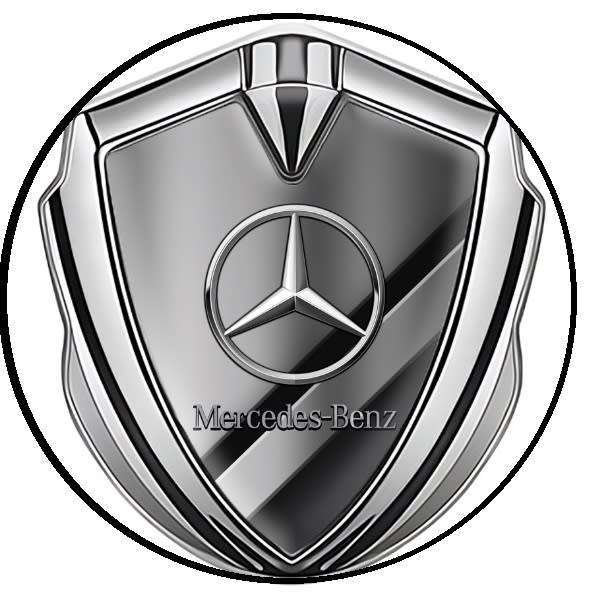 Styling set compatible Mercedes-Benz, AMG Door Sticker and Metal Keychain