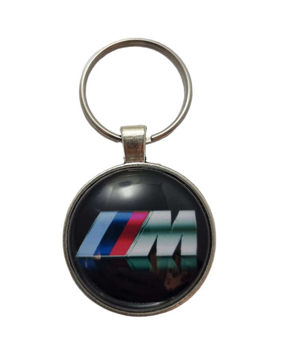 Styling set compatible BMW: Metal keychain with x 4 M-Performance stickers