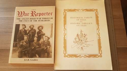ANGLO-BOER WAR - Historiese Tablo's op Teels & The War Reporter.