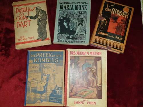 5 x Pragtige ou Afrikaanse boeke.