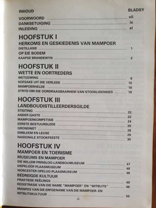 MAMPOERSTOOK. Gister en Vandag - Charmaine Botha