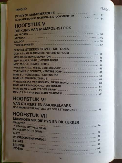 MAMPOERSTOOK. Gister en Vandag - Charmaine Botha