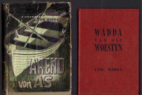 COR DIRKS, 3 BOEKE VIR 1 PRYS.