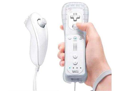 wii remote and nunchuck