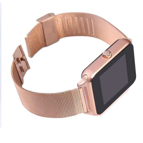 Bluetooth smart watch gsm sim phone mate z60 stainless steel for ios android shop