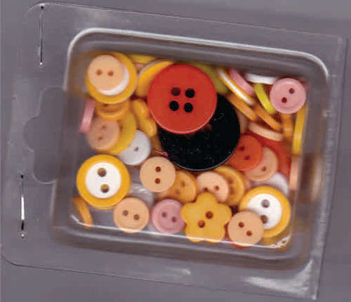 Craft Bits  mixed buttons 10g