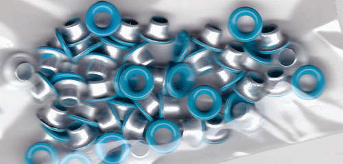 Eyelets - Turquoise Blue -50 per packet 1/8"