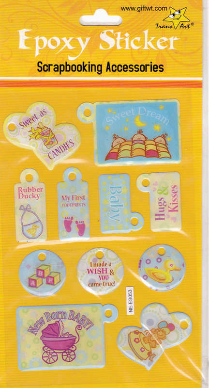EPOXY STICKERS  - SWEET DREAM