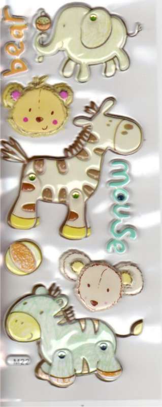 Stickers Puff - Elephant
