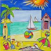 Paper  - 300mm x 300mm SUMMER BAY