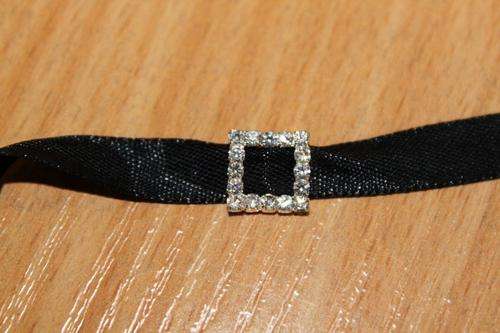 Buckles (rhinestone / diamante ) for wedding invitations etc. Small