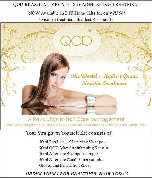 Home Brazilian Keratin 50ml Treatment (free pre-was, aftercare shampoo and conditioner)