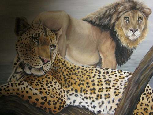 AFRICAN BIG CATS  BY SALLY DELL