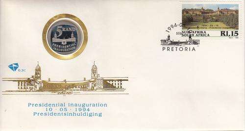 Mandela R5 1994 Inauguration