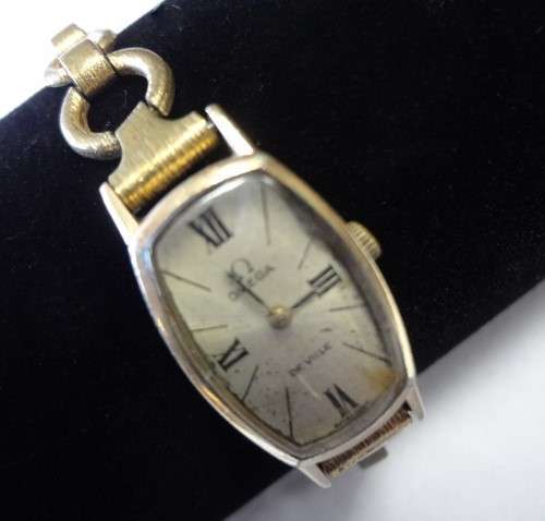 Omega ladies wind up watch - not working - as per photo