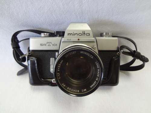 Minolta camera with 1:1.7 f lens as per photo
