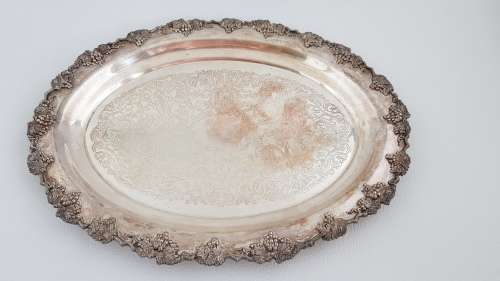 WM Rogers EP on Copper Small Tray as per photo