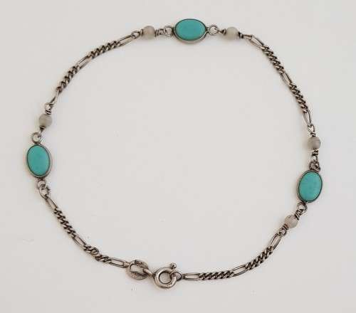 925 Sterling Silver Bracelet weight 1,7g as per photo
