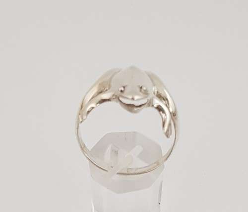 925 Sterling Silver Frog Ring weight 5,5g size Z as per photo