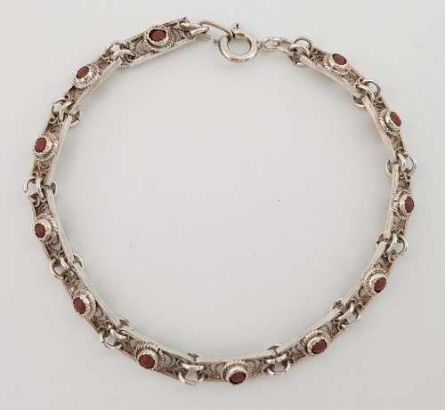 925 Sterling Silver Bracelet weight 6,9g as per photo