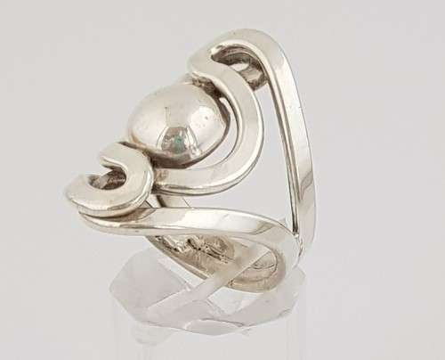 925 Sterling Silver Ring weight 9,4g size L as per photo