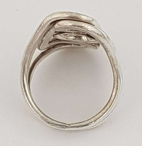 925 Sterling Silver Ring weight 9,4g size L as per photo