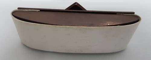 Vintage Bronze Desk Organiser with Inkwells 53 x 25cm as per photo